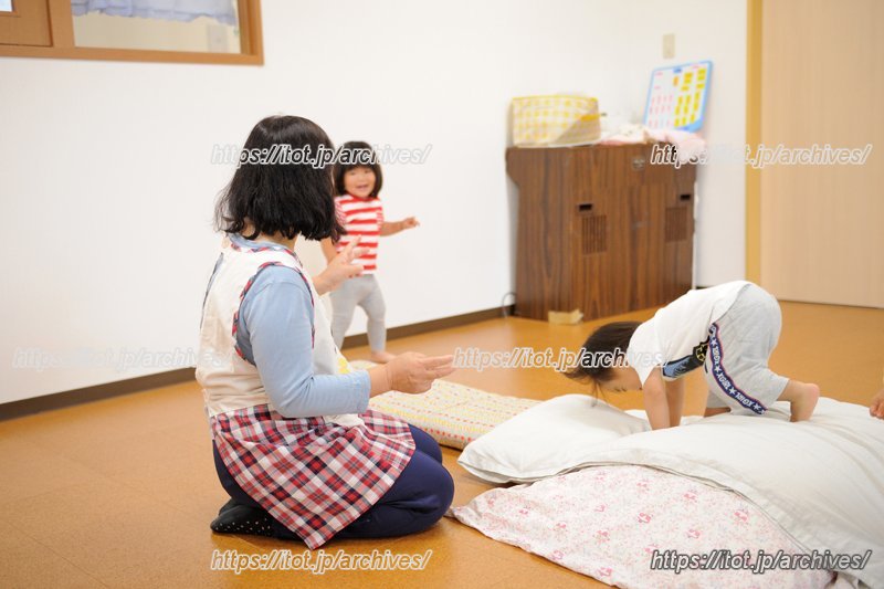 マットを使って運動あそび