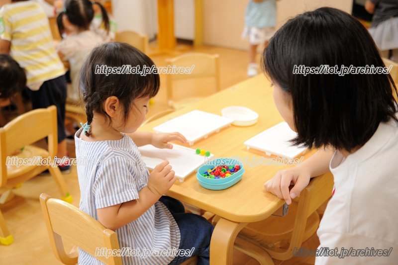 ボランティアさんと一緒に