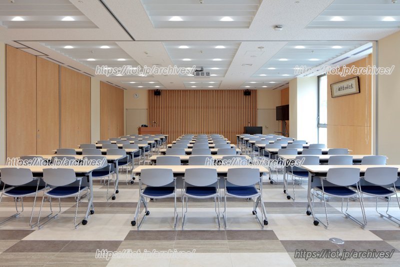 健康講座や各種講演会の会場として使用される「なでしこホール」