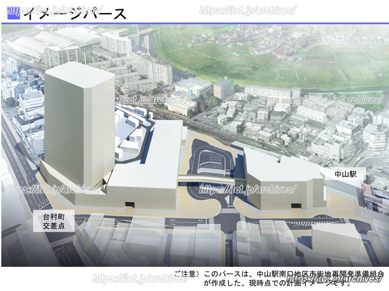 完成イメージパース（引用：横浜市HP）