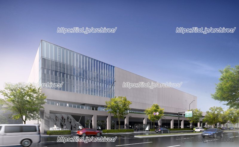 (仮称)MMアリーナ 外観イメージ(出典:ぴあ株式会社ニュースリリース)