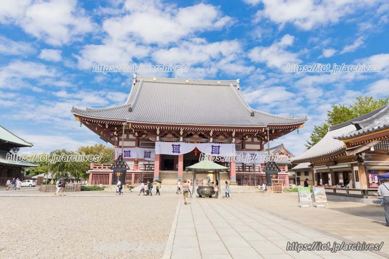 街の中心的な存在「池上本門寺」 