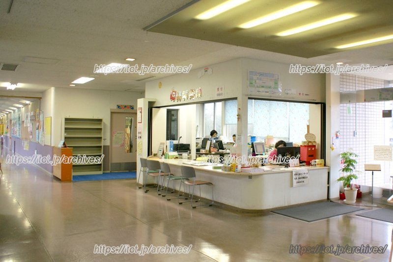 エントランス横の受付