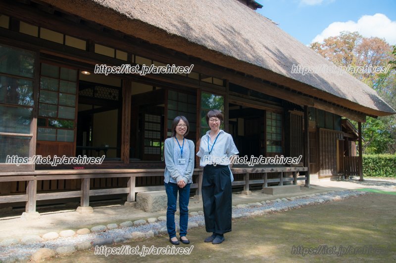 石神井公園ふるさと文化館／新川晃代さん、相川詩織さん
