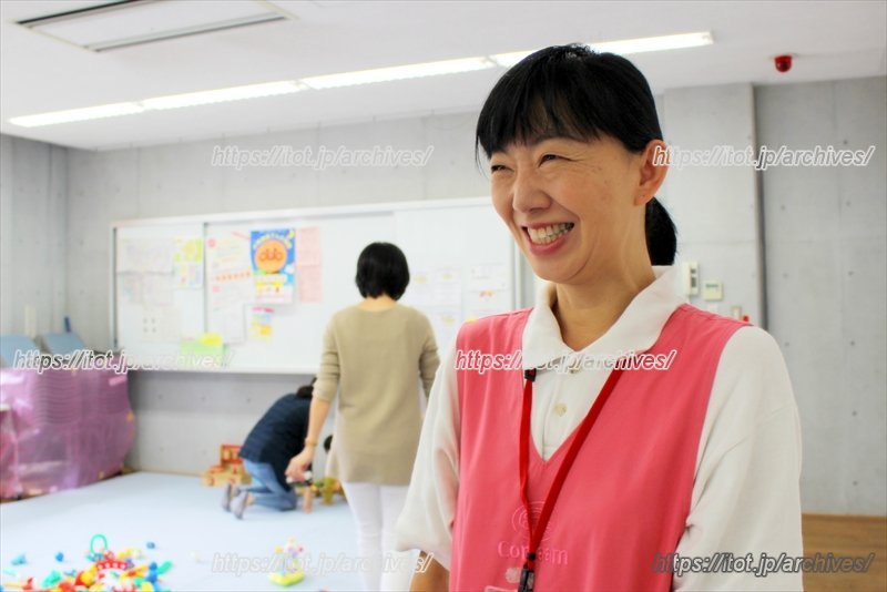 保育士の塩中さん