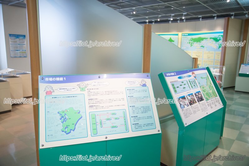 街を学ぶパネル展示も