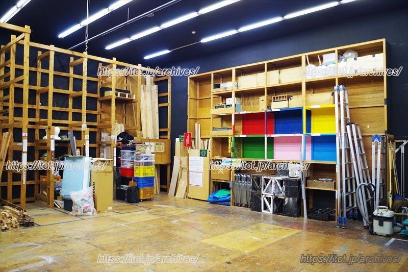 電動工具も常備した作業場