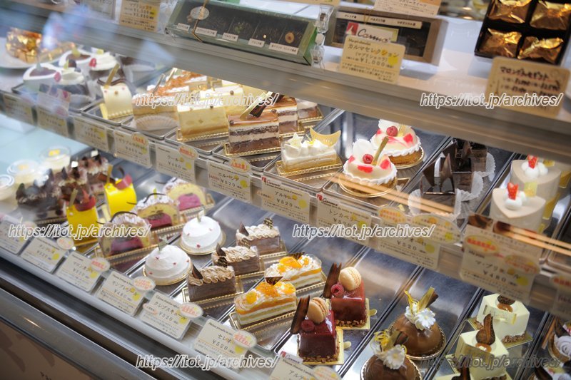 種類豊富なケーキの数々