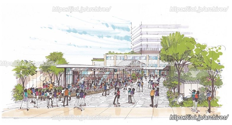 地域コミュニティ、賑わいの核となる広場