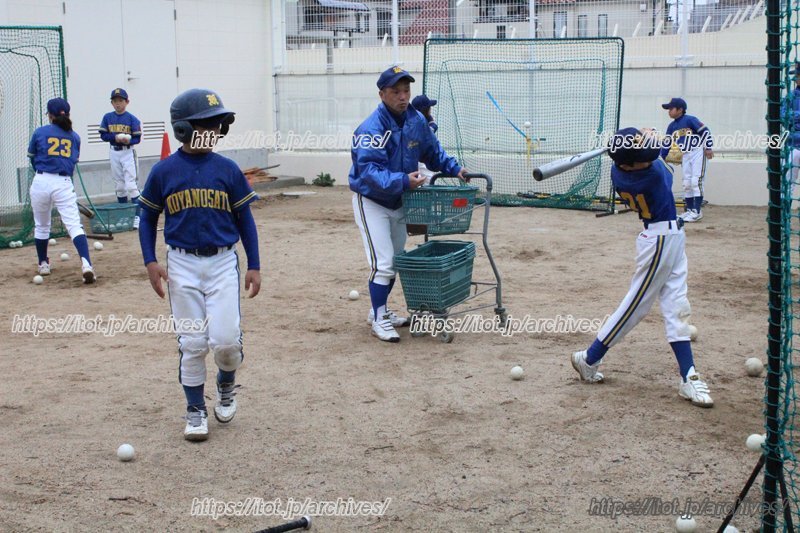 昆陽里タイガース 練習