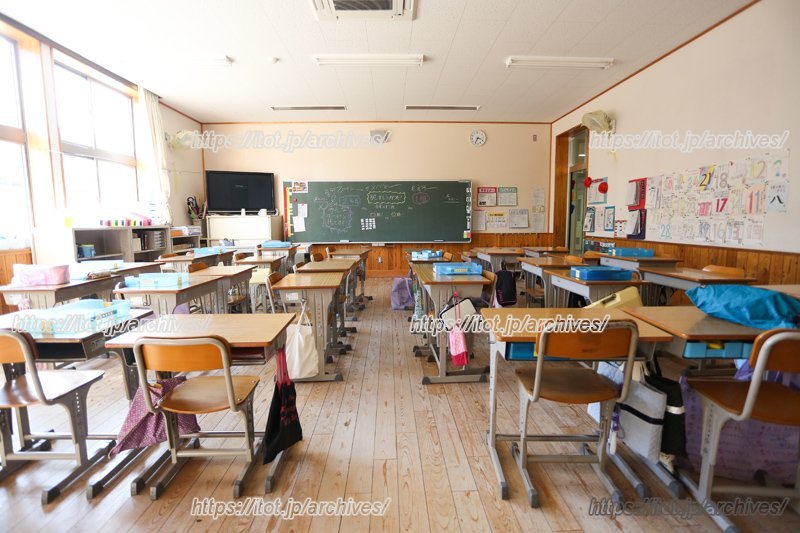 清潔感のある教室