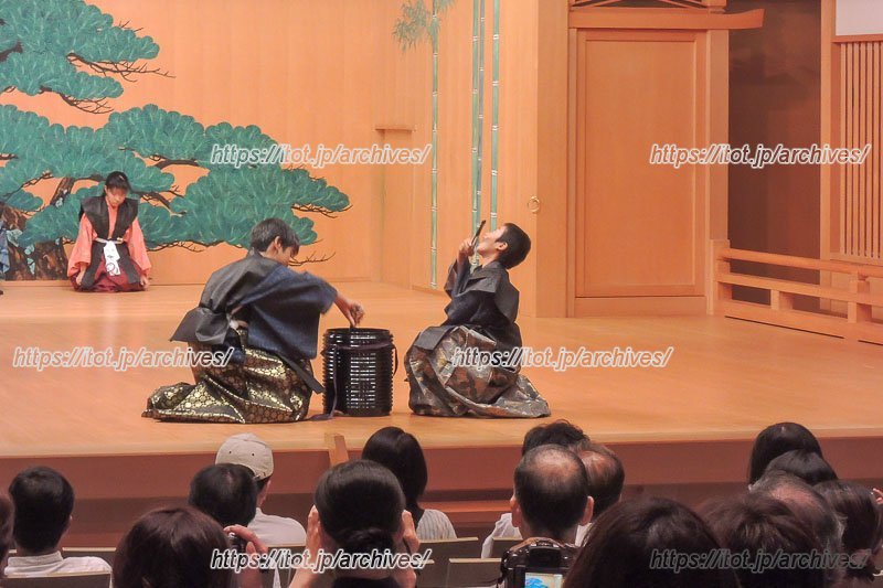 6年生になると「附子」を演じる（提供：長等小学校）