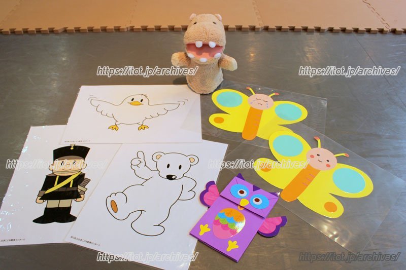 長調と短調を表す2種類のチョウチョなど、多彩な教材