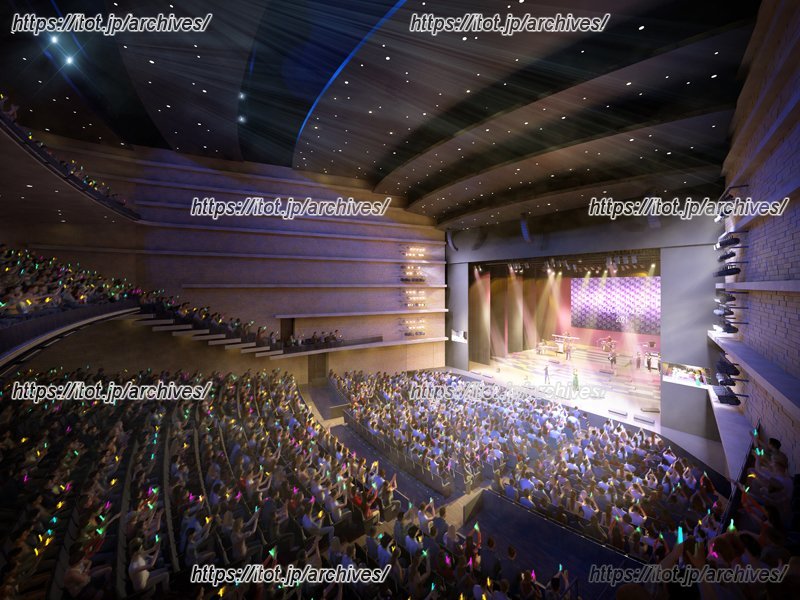 大ホール内観(ポップコンサート)