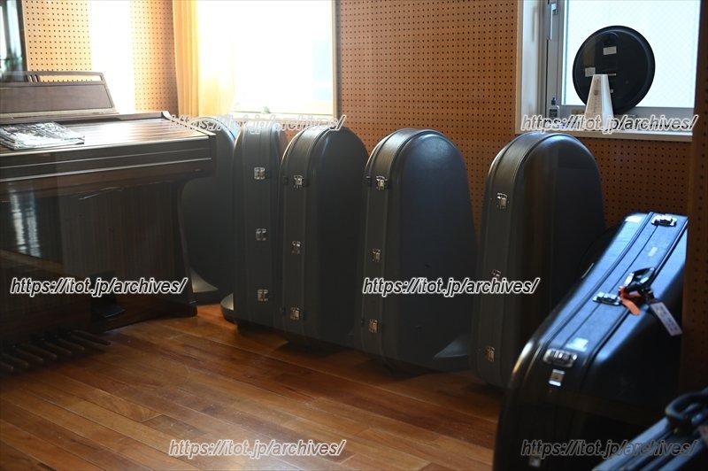 吹奏楽クラブの活動が盛ん