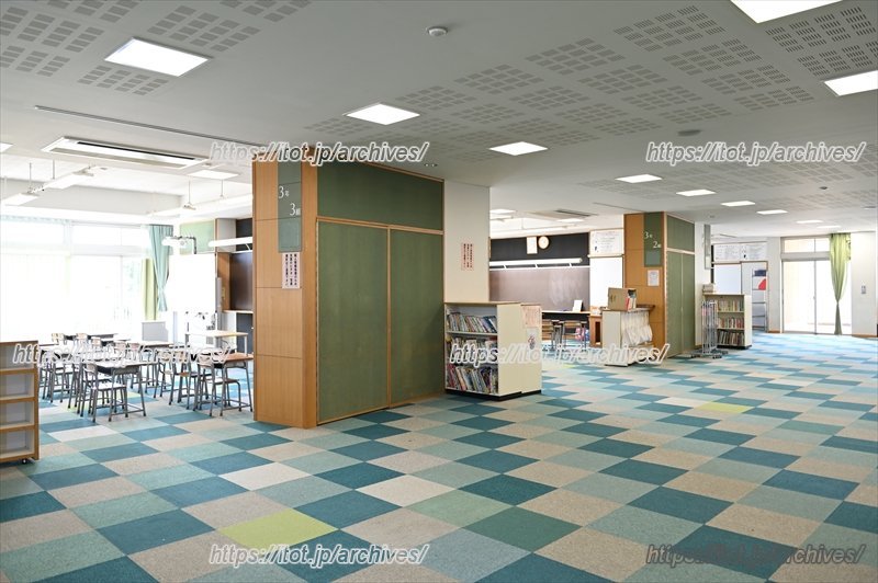 オープンスペースが特徴的