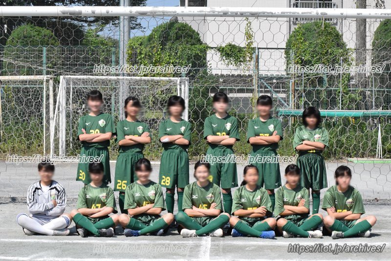 平成30年度に新しく発足した女子サッカーチーム