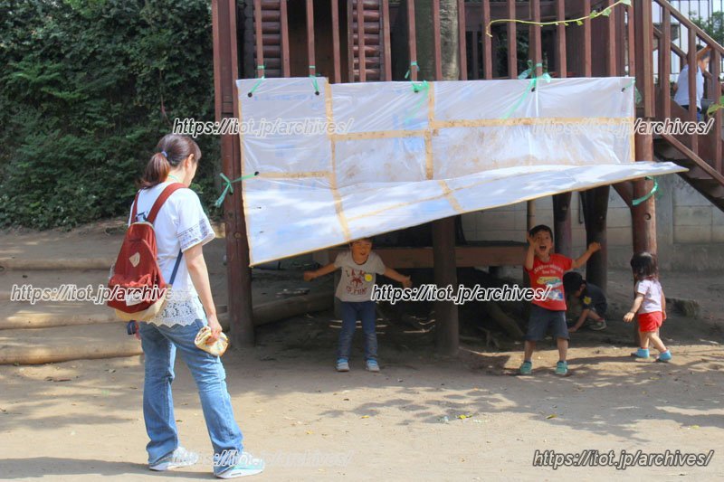 泥団子をぶつけて遊ぶシート