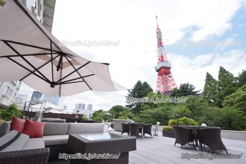 「カフェ＆バー タワービューテラス」からの眺め