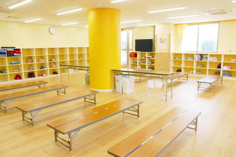 移転により児童クラブの定員も増えた