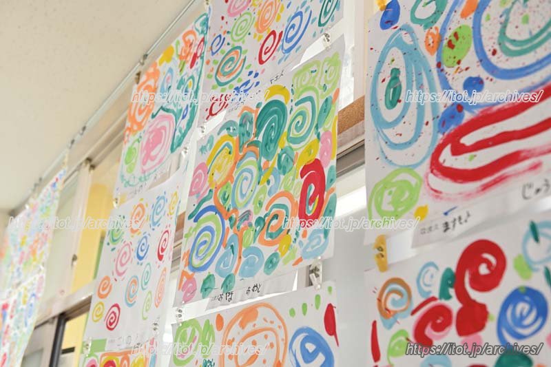 子どもたちの書いた絵