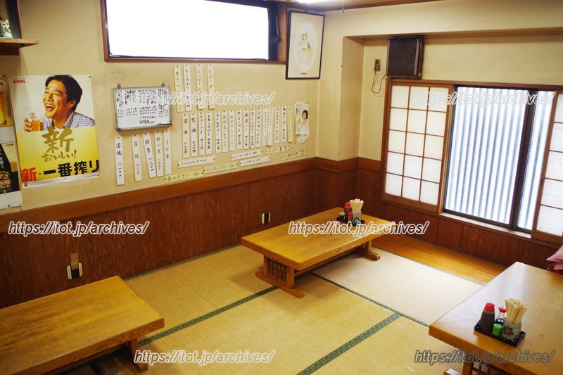 肩ひじ張らずに寛げる、昭和のレトロ感ある座敷席