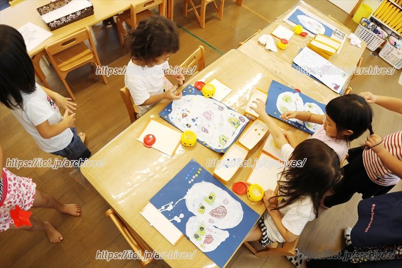 4、5歳児の教室風景