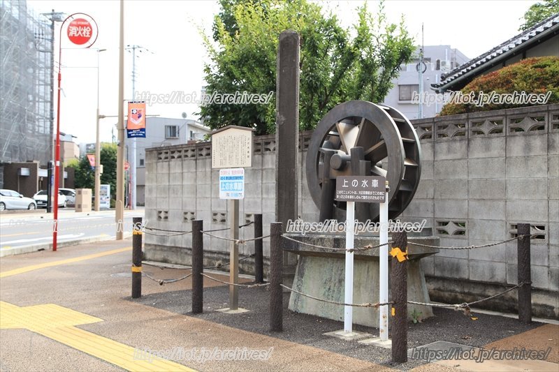 歴史を感じる志木の街並み