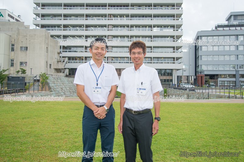 福岡敏成さんと嶋田克彦さん