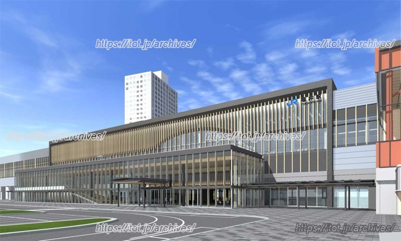 「福井」駅の整備イメージ