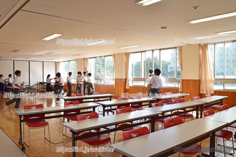 各階にある多目的スペース