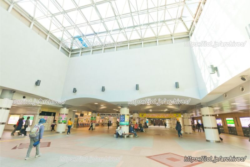 現在の「湘南台」駅地下通路