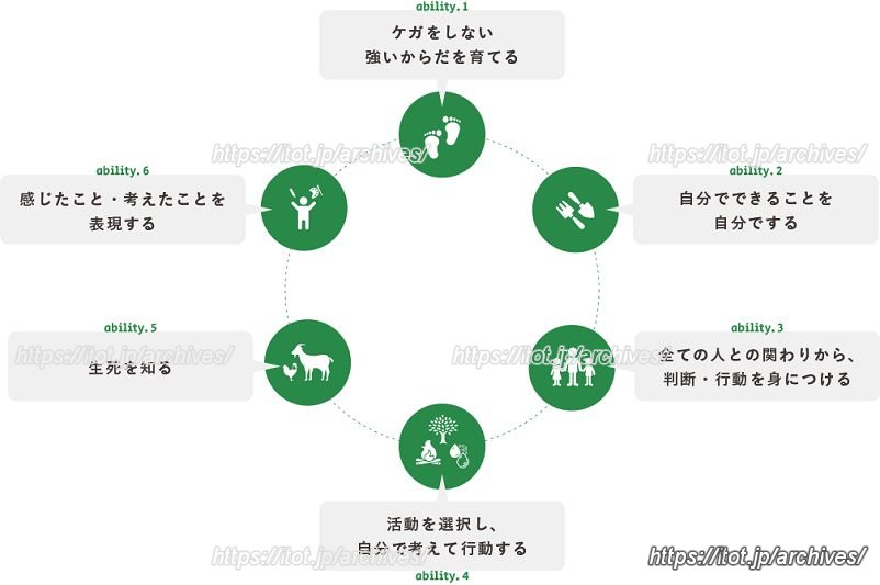 乳幼児期に育む「6つの力」