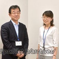 後藤さん(左)、篠田さん(右)