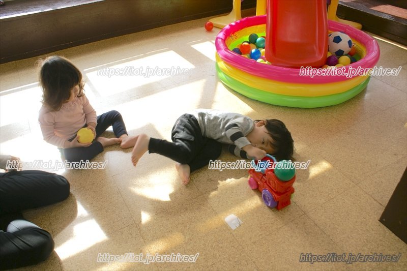 子どもたちものびのび