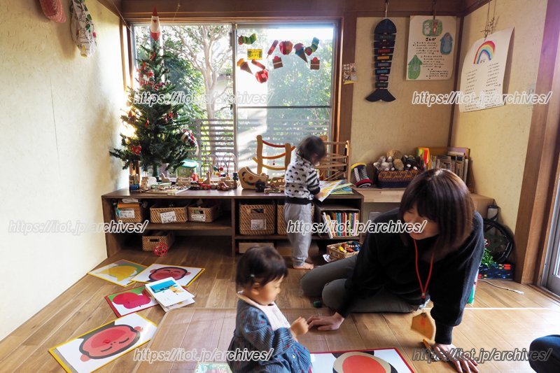 室内からも緑が見え、季節感がある空間