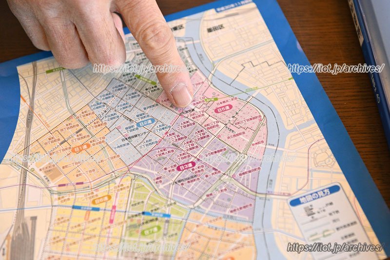 日本橋浜町の中央に位置する二丁目エリア