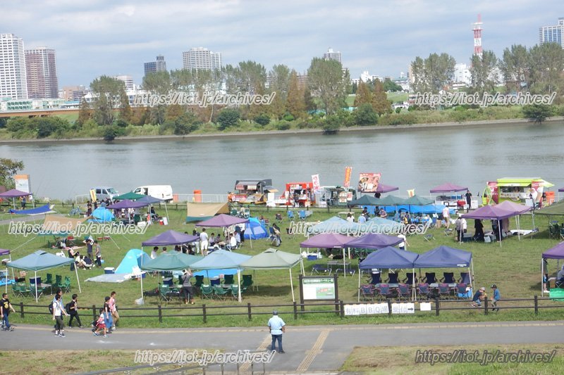 「水辺フェスタ」の様子