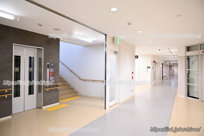 センター内に設けられたエレベーター