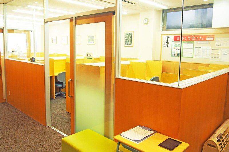 授業がなくても、自由に学習ができる自習室