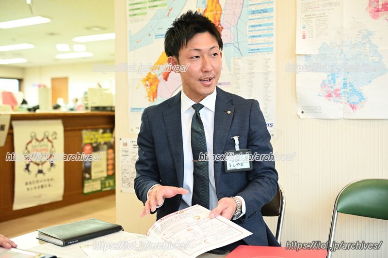 防災課の牛山さん