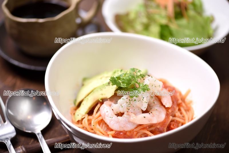 柏産の生麺パスタを使ったメニュー