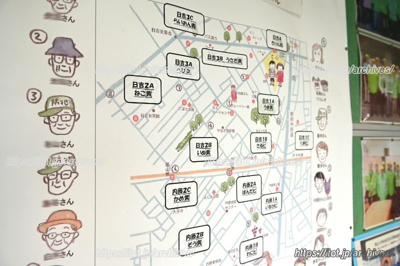 地域の方々による見守り運動も盛ん