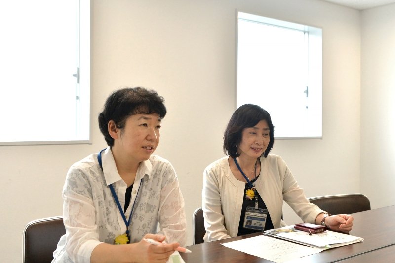 終始やわらかく、あたたかく回答をいただいた