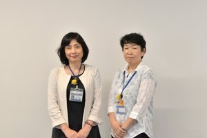 「こども家庭支援課」の山口さんと平野さん