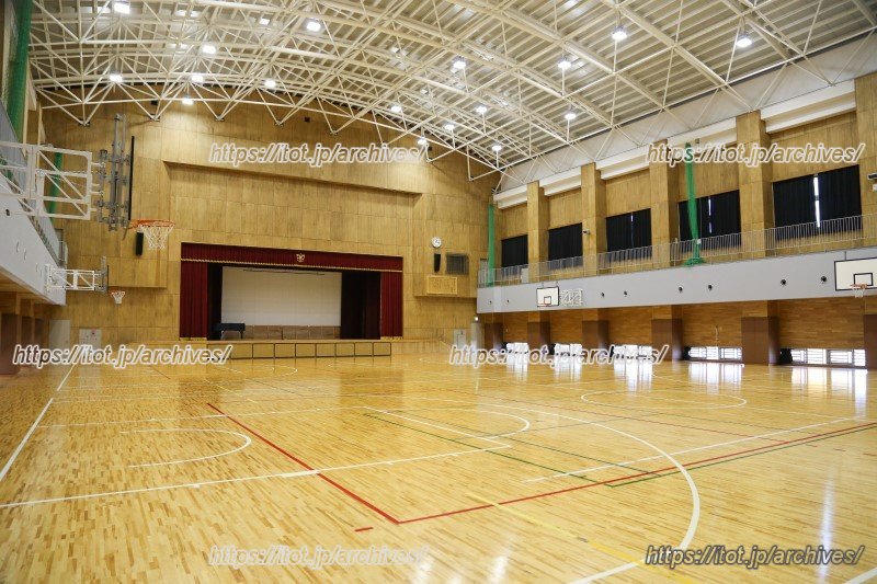 空調設備が整った体育館