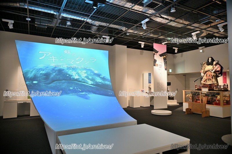 郷土資料室のメイン展示