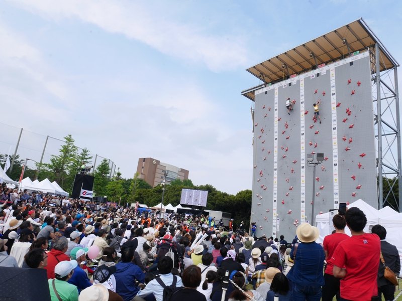 スピードクライミング大会