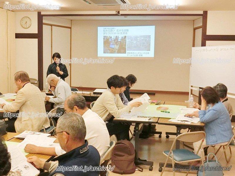 にぎわい交流館での市民活動の様子