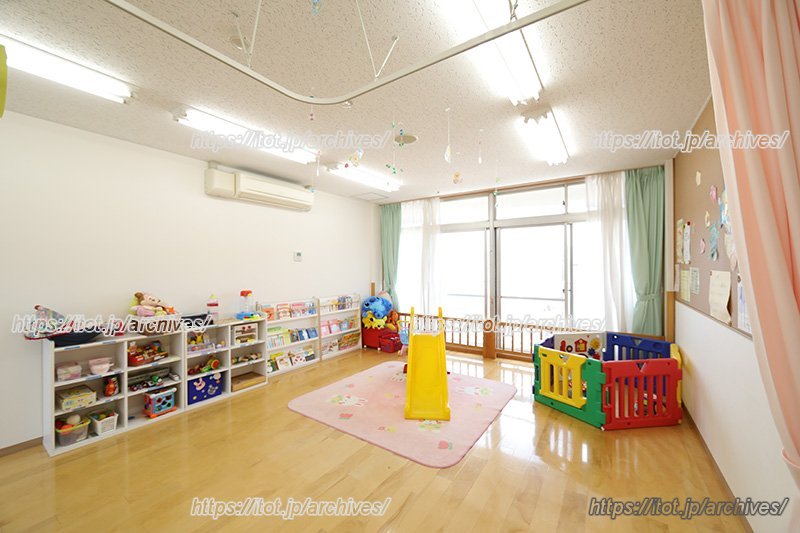 やさしい色調で統一された「キッズルーム」